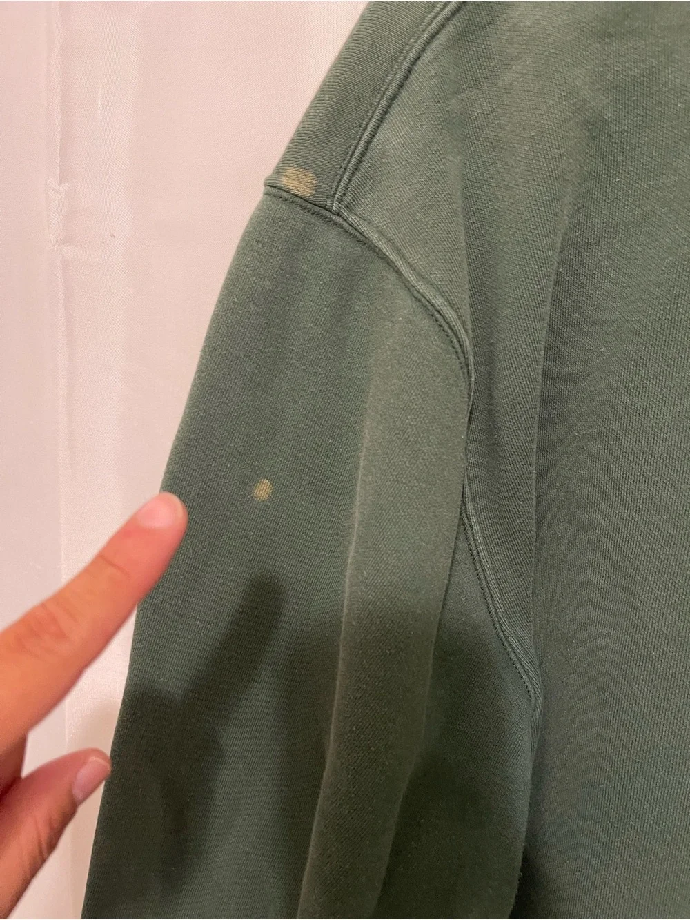 Jansport green quarter